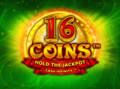 Логотипи слоти 16 Coins - Казинои Pinco Тоҷикистон