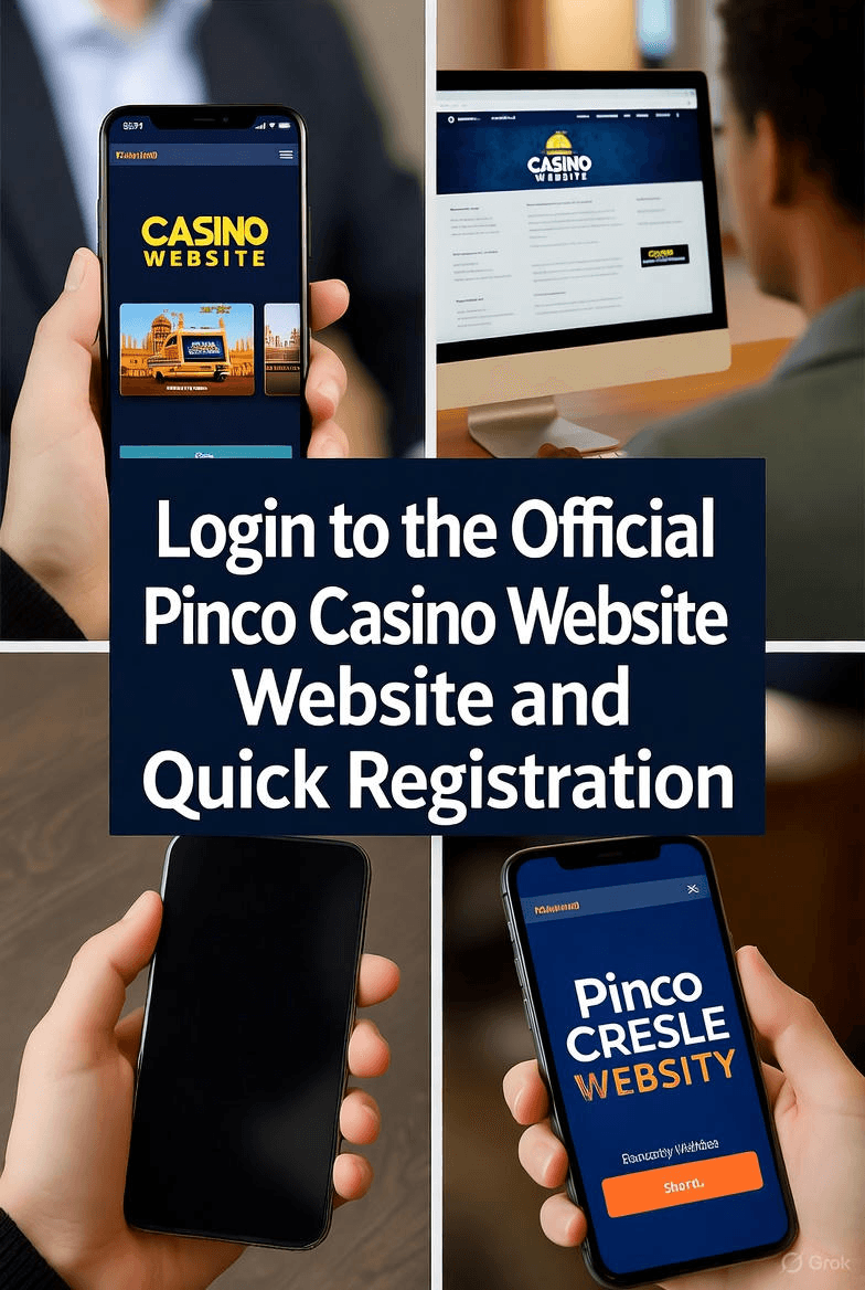 Login to the Official Pinco Casino